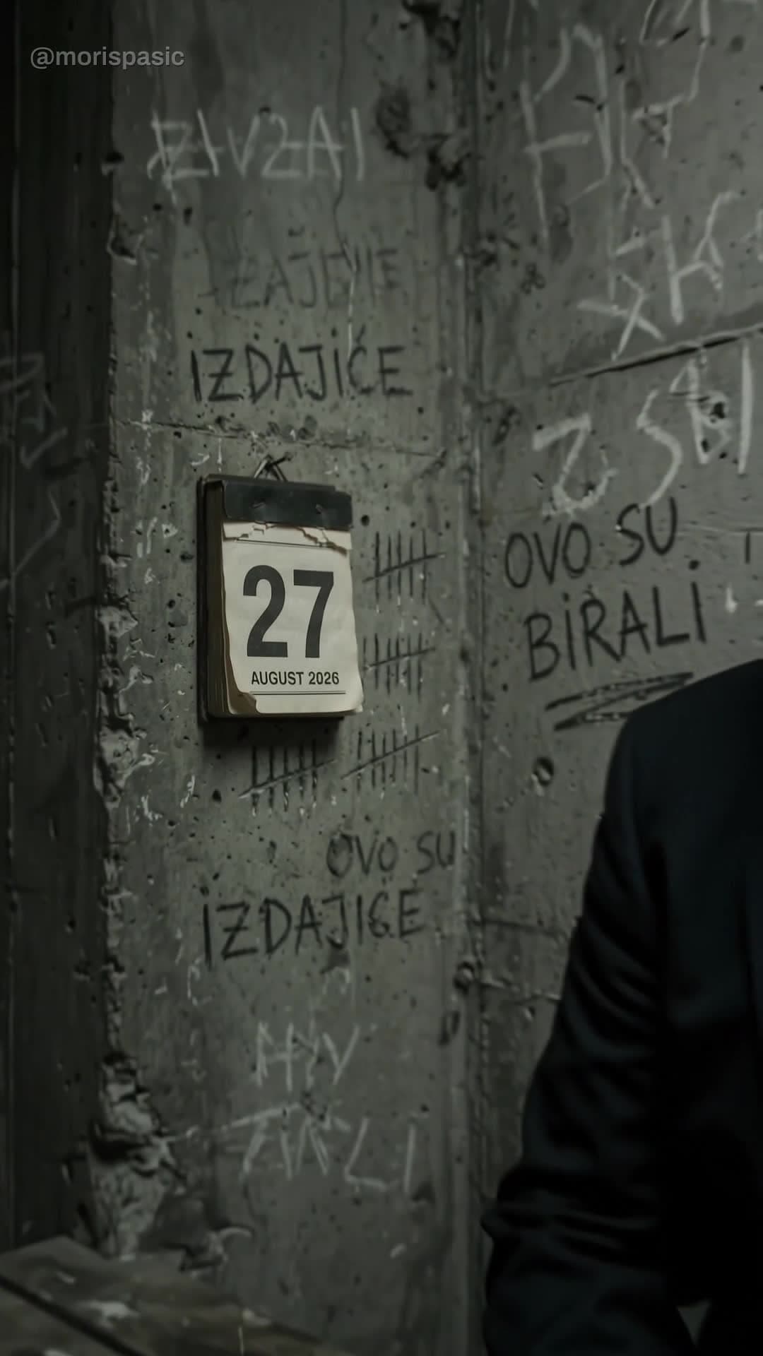 Kalendar na zidu logora, 27. avgust